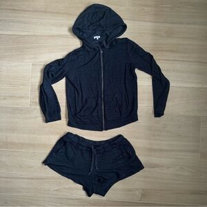 Splendid Sweater (S) and Shorts (M) Set